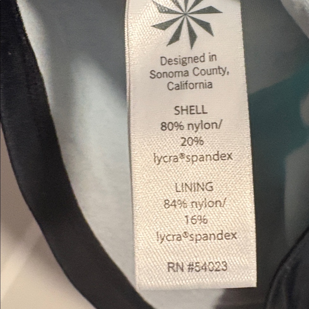 NEW [Athleta] Bali Pura Bra Tankini Swimsuit Swim Top in Bora Blue Women’s 34B/C - Picture 11 of 12